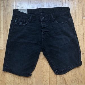 Abercrombie & Fitch Men’s Black Jeans Shorts